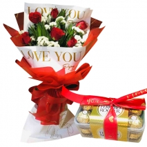 send flower with chocolate to Philippines